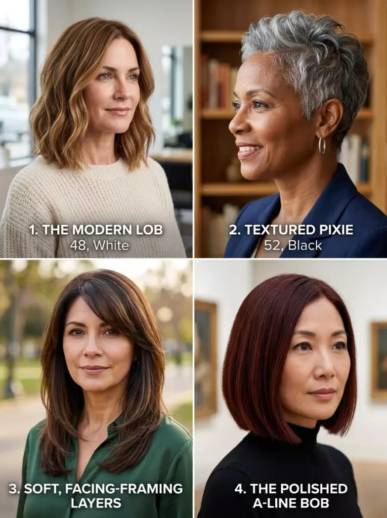 Best Haircuts for Women Over 40