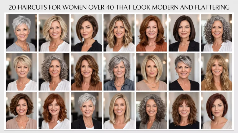 20 Haircuts for Women Over 40 That Look Modern and Flattering