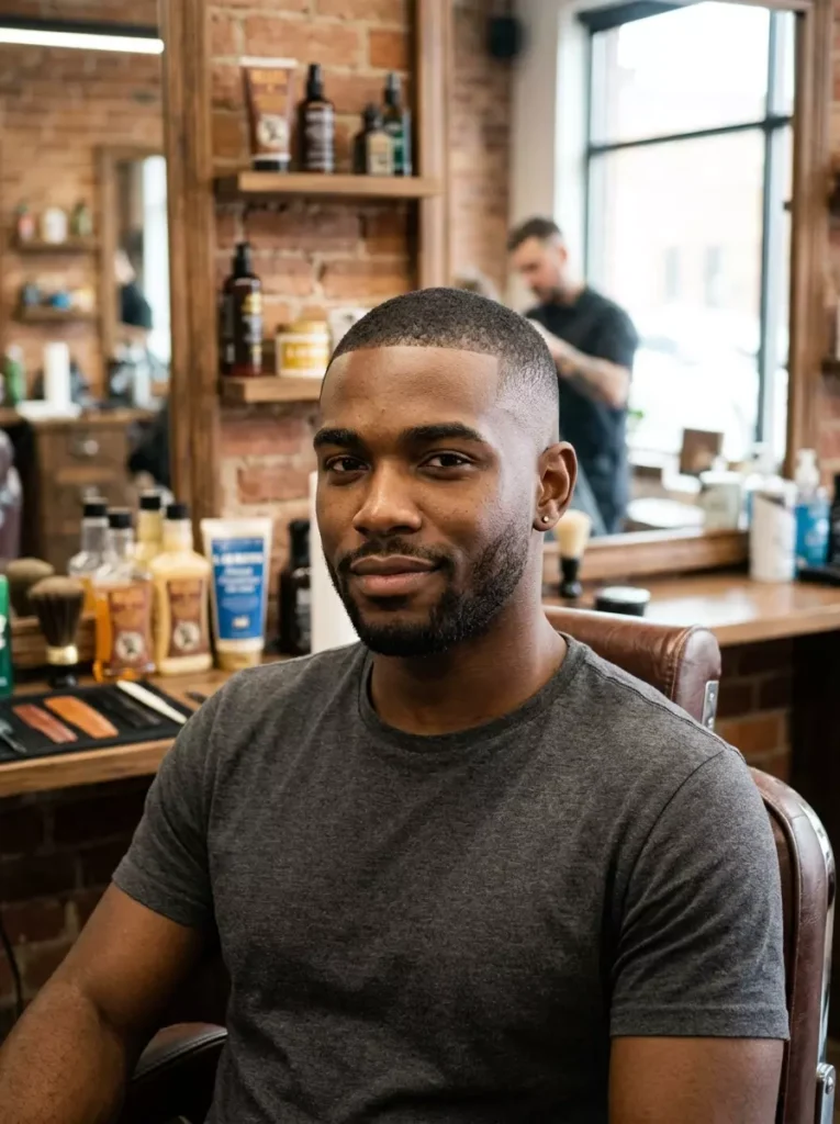 High Fade Buzz Cut Men