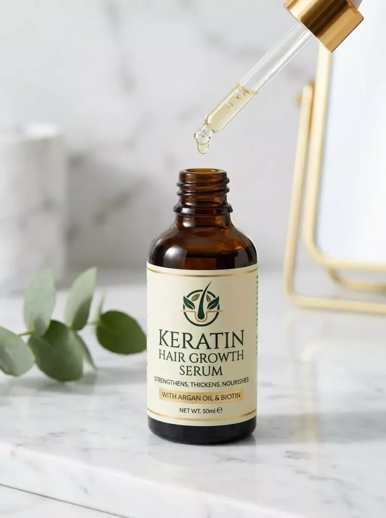 Keratin Hair Growth Serum