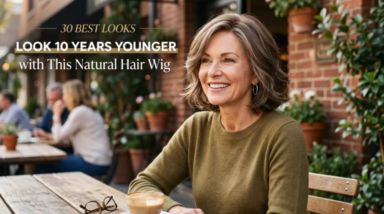 30 Best Look 10 Years Younger with This Natural Hair Wig