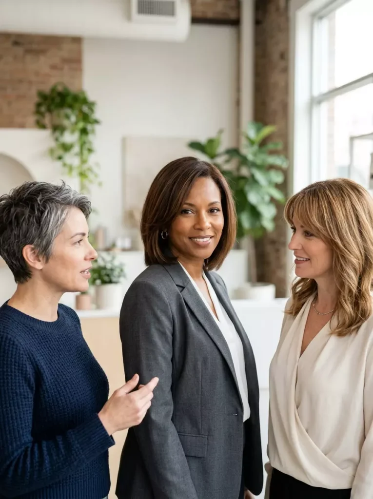 Professional Haircuts for Women Over 40